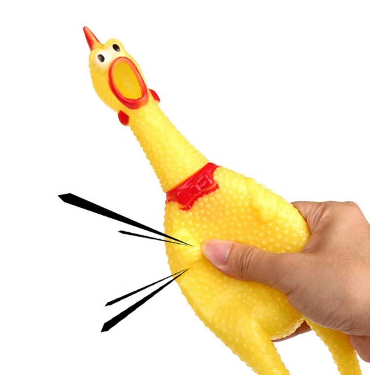 amazon hot selling items 2022 Soft Plastic squeeze toys Pets Dogs Molar Chew Toys Screaming Chicken Animal Toys