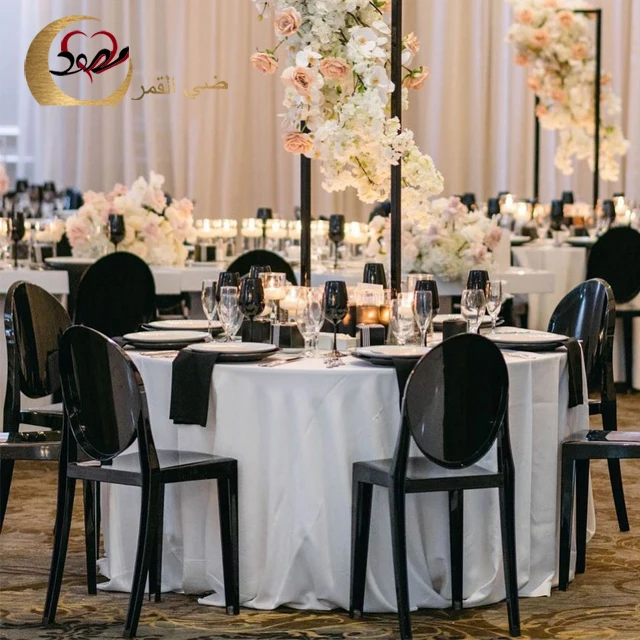 Wedding Furniture Party Events Stacking Black Louis Ghost Event Chair