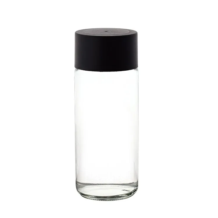 New Product Ideas Custom Color 250ml Clear Drink Water Screw Cap Glass Bottles With Quality Assurance