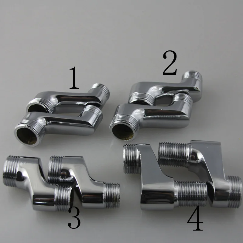 Bath Shower Accessory Mixer Faucet adjust water outlet Elbow Pipe Connector