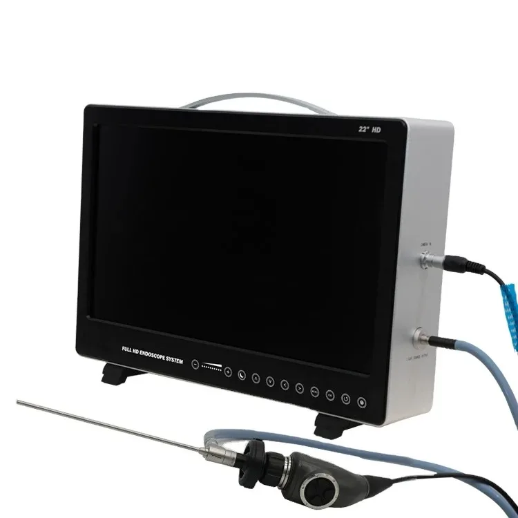 SmartFvet HV-E022 HD Все-в-одном медицинская эндоскопическая камера с 22-дюймовым монитором для ветеринарии