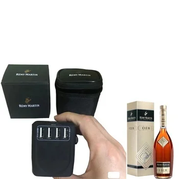 Custom logo Lightweight pu Portable zipper travel Gifts USB power converter Storage Bag for france famous brand promotion