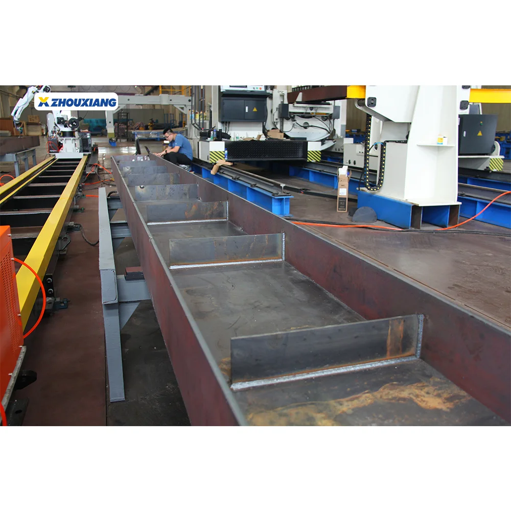 Automatic 6 Axis Industrial Robot Welding Arm Beam Robot Welding Line