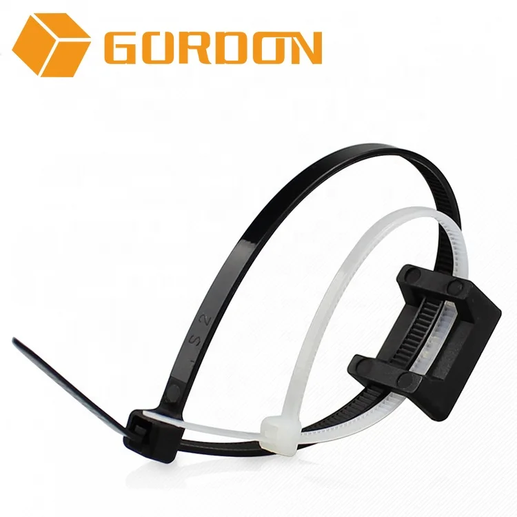 
Factory direct color uv resistant nylon 66 self-locking flexible cable ties nylon plastic zip ties 