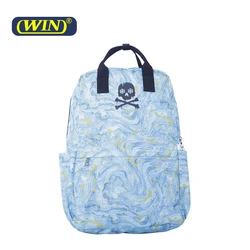 Hot Sales Custom Printing RPET 600D Waterproof School Backpack Bag