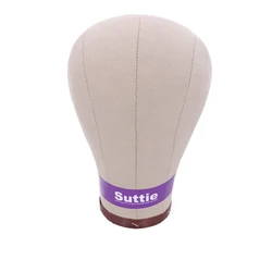 Professional cork canvas block head mannequin for wig making ,Wig Display Mannequin Head Cork Canvas Block Head