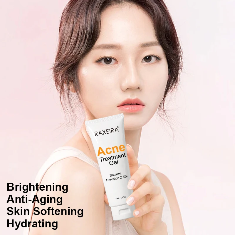 Private Label Pimples Spot Treatment 2.5% Benzoyl Peroxide Cream