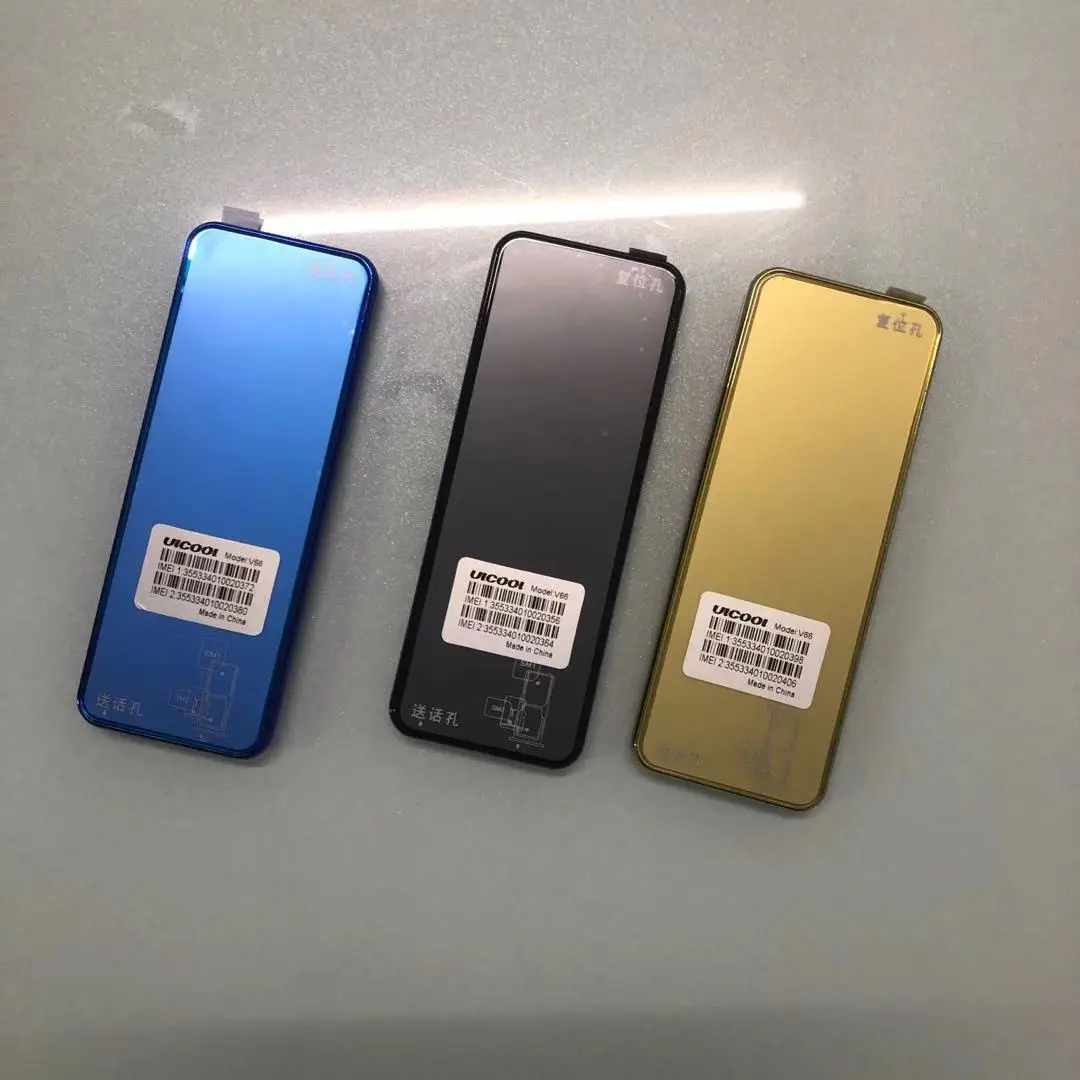 
Mini Card Phone Ulcool V66 dialer 1.67 Inch Ultra Slim Metal Body Mobile Phone FM Radio dual SIM card Small Cellphone 