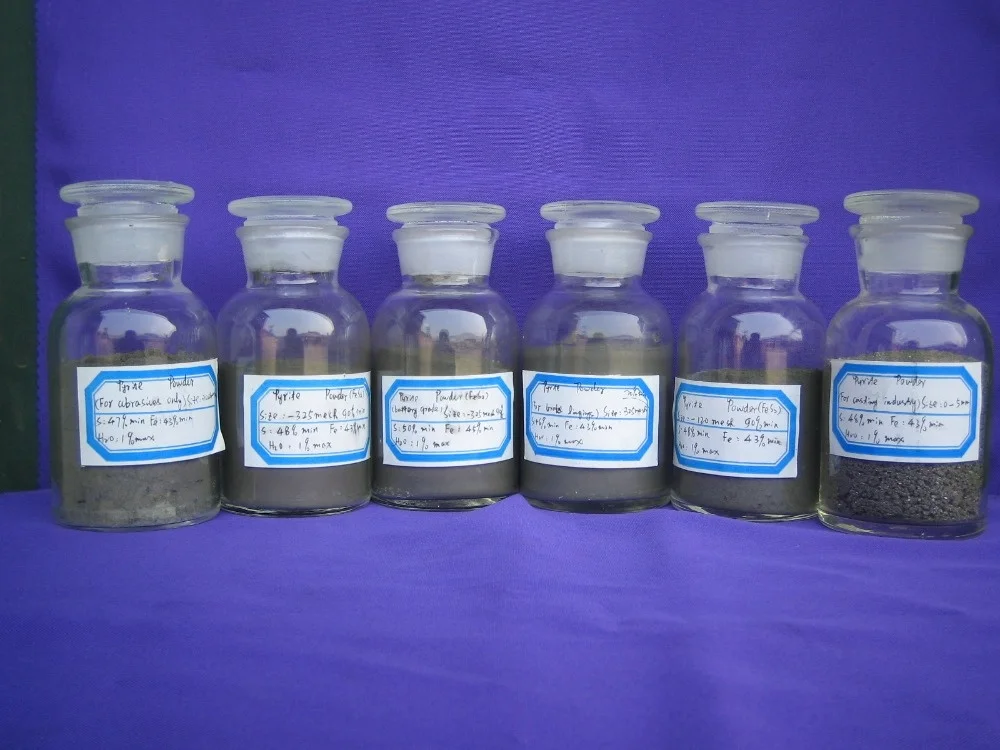 pyrite for making Resin-bonded grinding wheels and The Brake lining