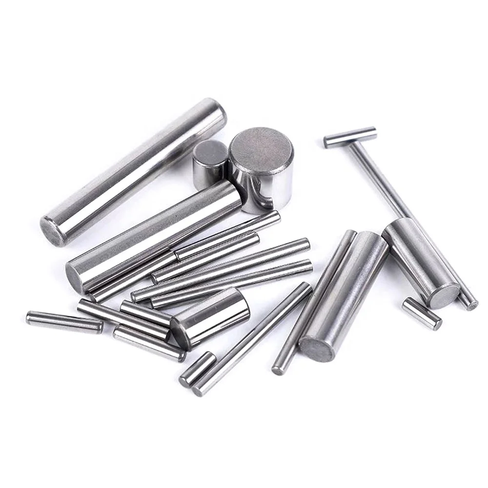 Custom Stainless Steel M5 Locating External Thread Dowel Pins Threaded Dowel Pins