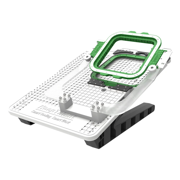 Hoop Talent Fixture Kit 30cm Fixture + Station(With 2 Legs) for Tajima/Ricoma 30x30cm Embroidery Hoop