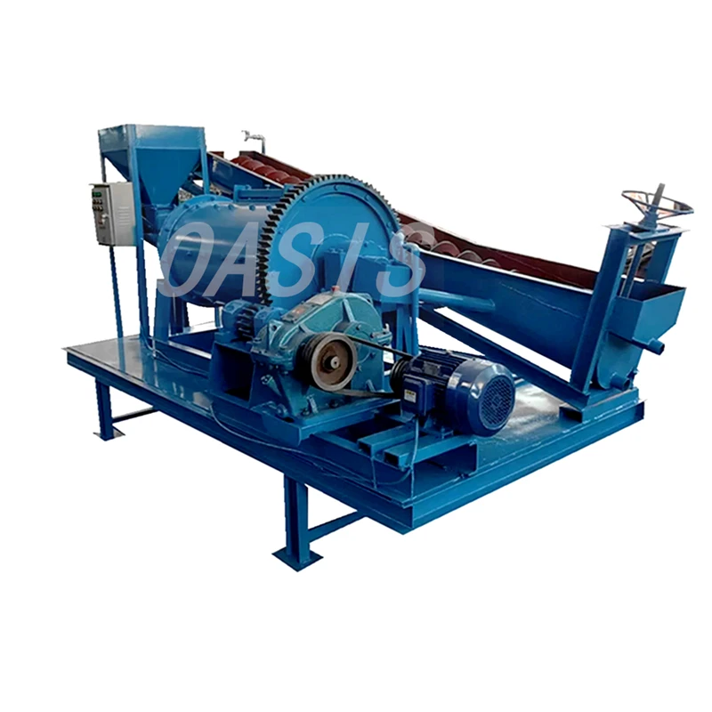 Laboratory sand washing  grinding machine ball mill 0612 Grate Mill with Classifier all in one Loop Closed Circuit Mill