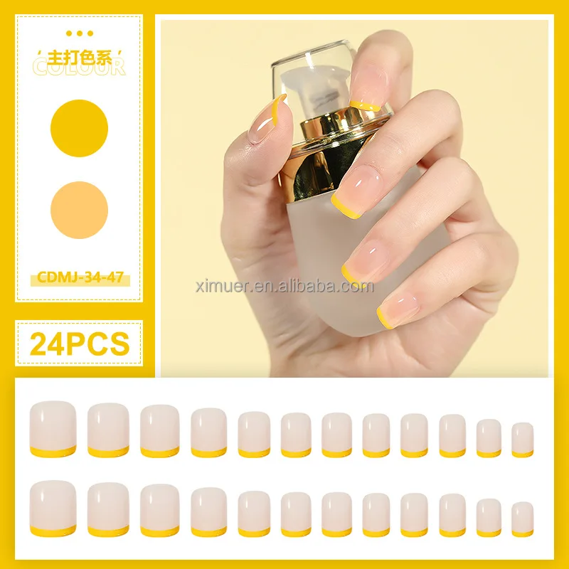 New Arrival OEM sweet artificial nails hot sale nails supplies elegant False nails