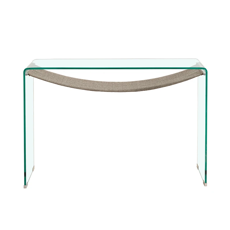 Outdoor Console Table Crystal 2 Shelf 1 Piece Designer Set Of Enterway European Furniture Waterfall Rectangle One Made 2021