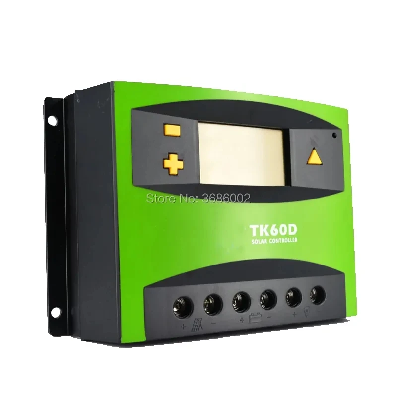 Контроллер солнечного заряда 12V24V 60A/50A/40A/30A с контролем времени управления светом ЖК-дисплей