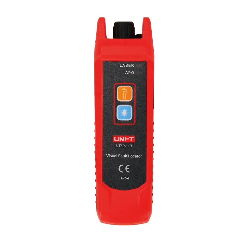 Visual Fault Locator 15km Optical Fiber Test Pen Red Light Source Tester UNI-T UT691 UT691-10