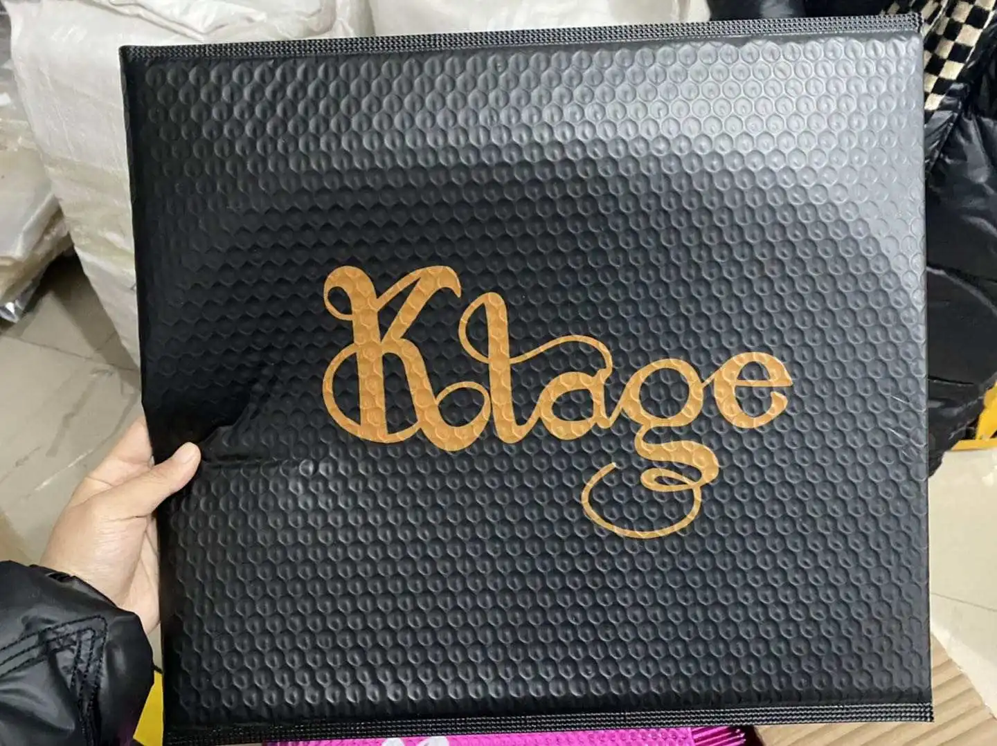 Eco Friendly Recyclable Custom Waterproof Poly Packaging Bubble Mailer Custom Padded Envelopes Shipping Bags