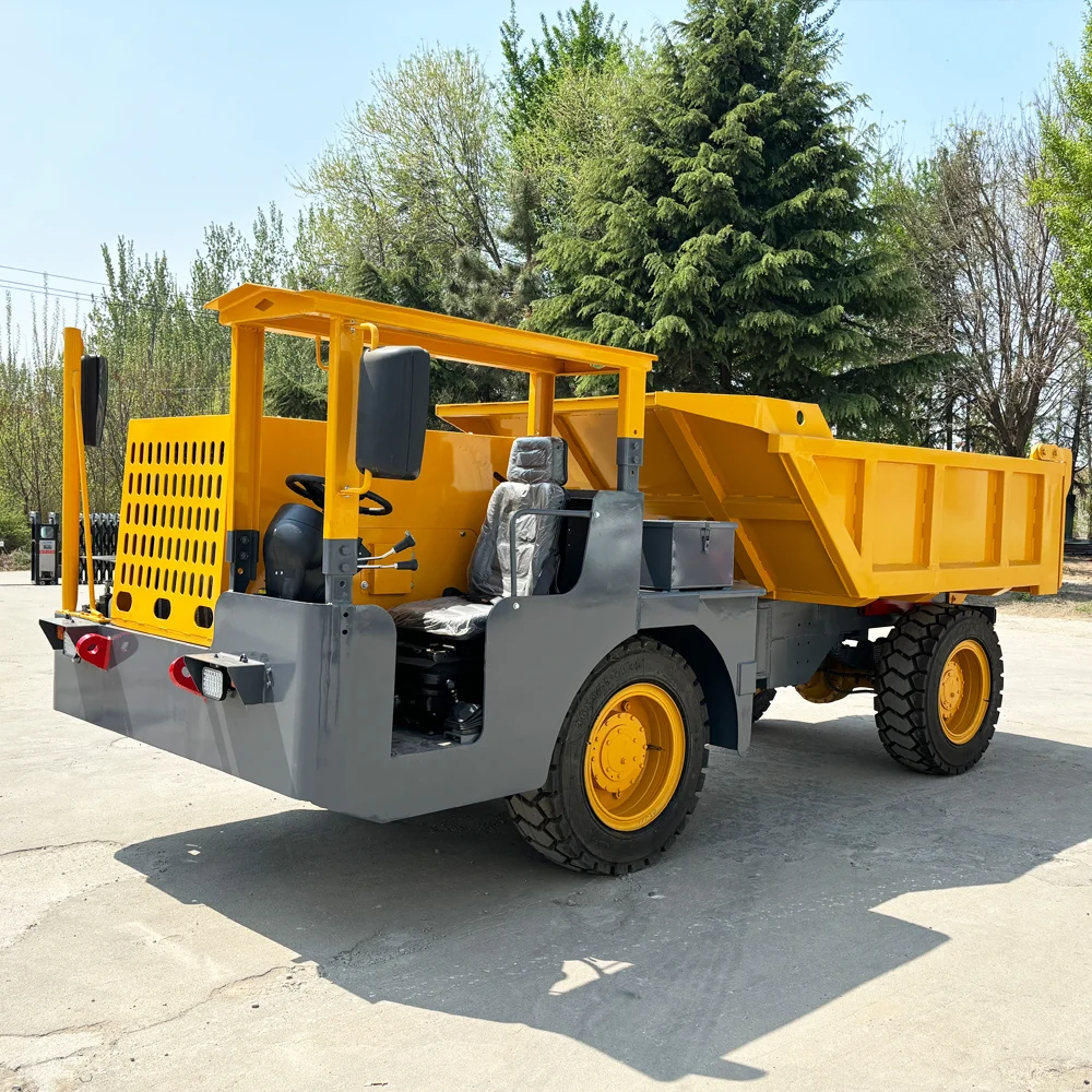 gold ore transportation 4x4 mining underground dump truck four-wheel drive agricultural vehicle track