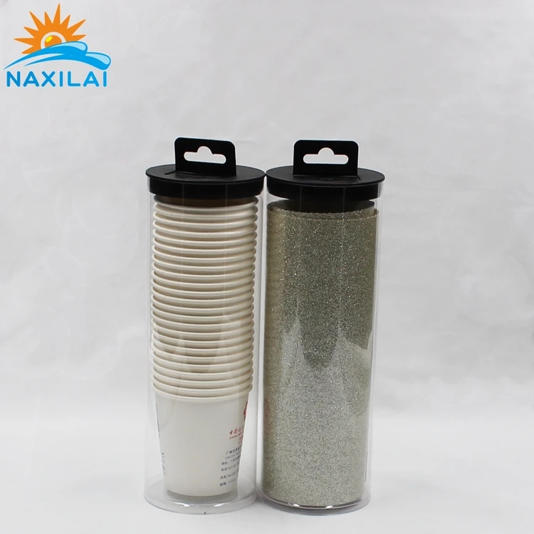 Naxilai Customized size clear plastic tube food box packaging with lid  clear plastic cylinder tubes