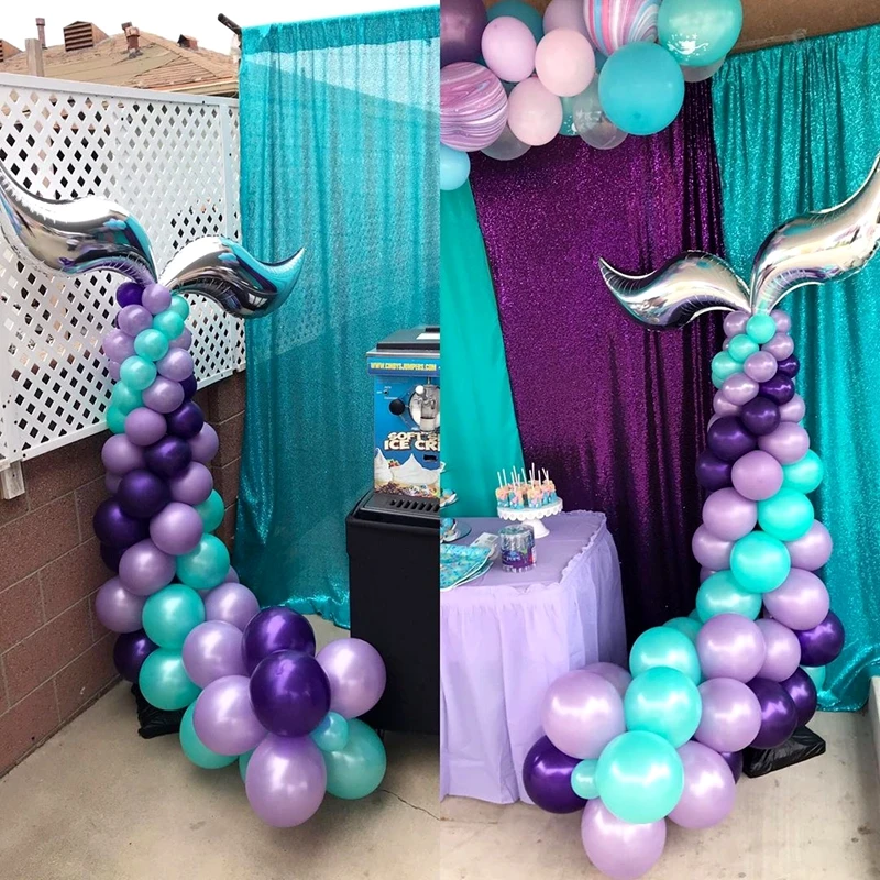 Latex Mermaid Balloon Wedding Birthday Party Decoration Baby Balloon Party Supplies