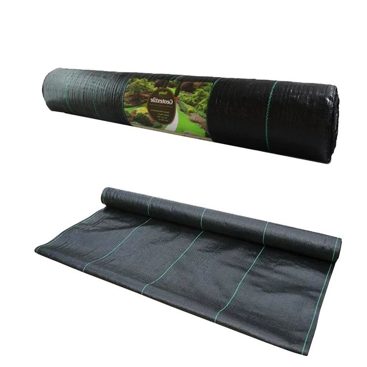 2024 Farming Plastic Rubber Pp Agricultural Weed Control Mat Pp ground cover Weed Mat Sheet Fabric