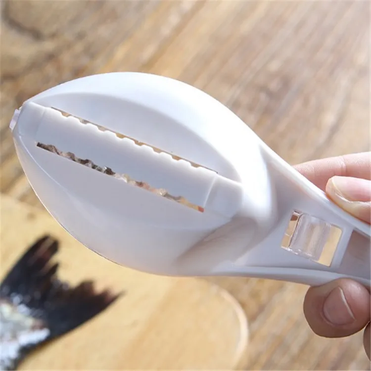 kitchen Fish Skin Brush Scraping Fishing Scale Brush Fast Remove  Fish Scales Skin Remover
