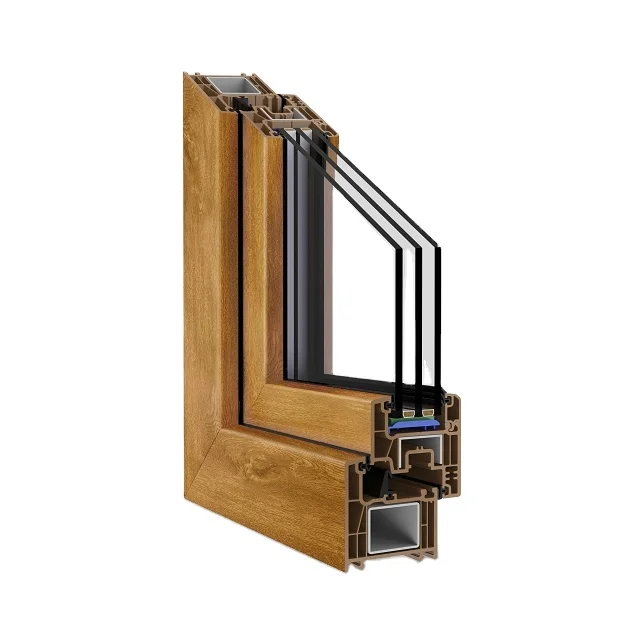 Fire Resistance Upvc Pvc Windows and Doors