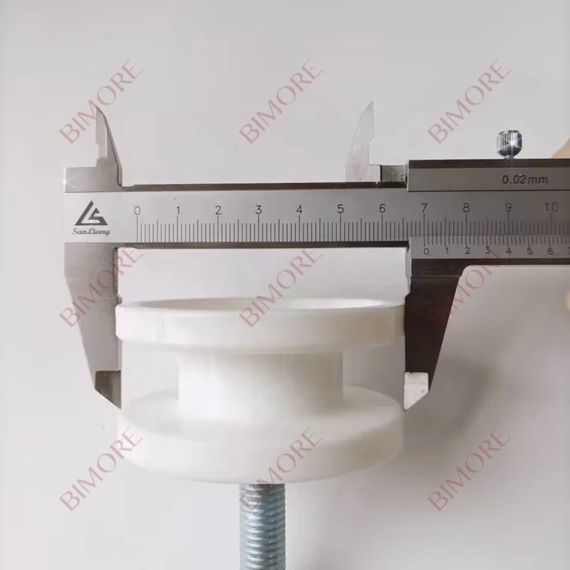 GAA456DH1 70*34*6201 OD70mm W34mm Bearing 6201 M12 Escalator Parts Handrail Guide Roller with Shaft Use for 506NCE Escalator Spa