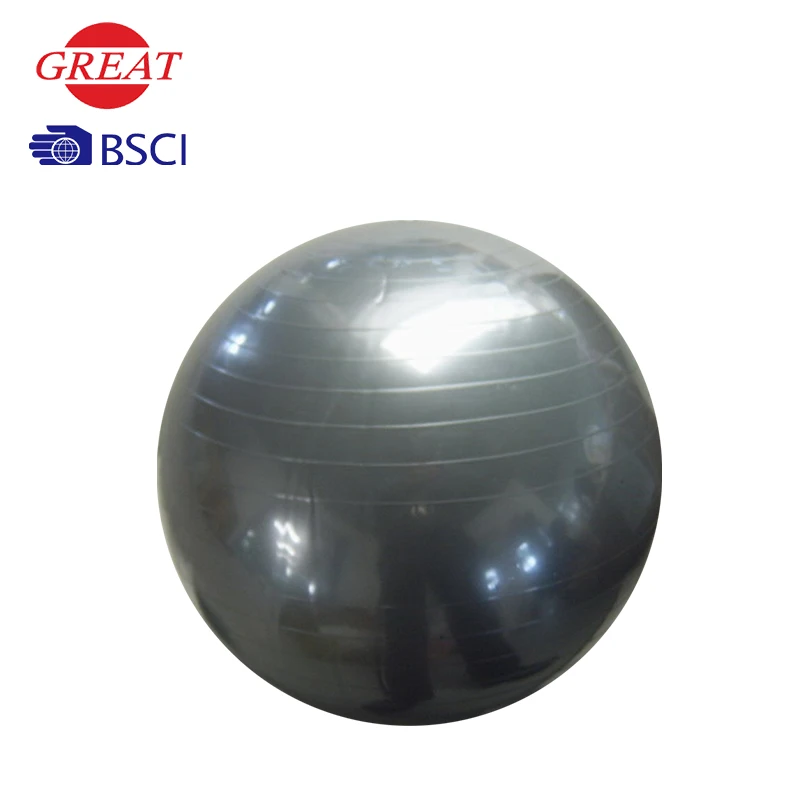 Non-slip PVC Customized Anti-burst Stability Gymnastic Exercise Yoga Balance Ball