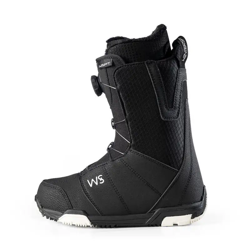 Wholesale Carbon Ski Boots for Men and Women Warm Waterproof Outdoor Footwear for Skiing and Snowboarding