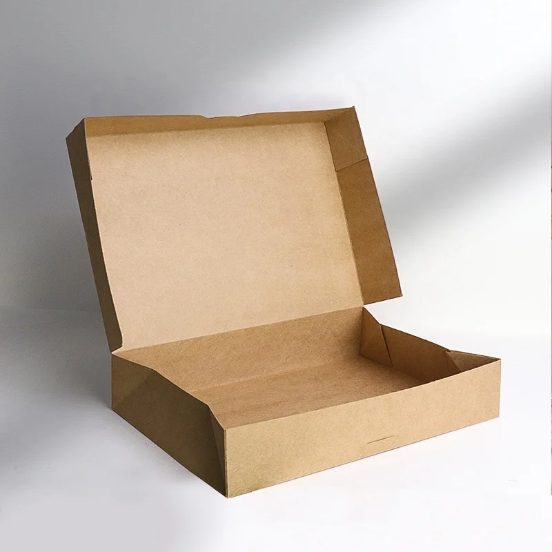 Custom Clamshell Food Packaging Disposable Kraft Paper Foodgrade Packing Burger Box Burger Food Box Packaging Hamburger Boxes