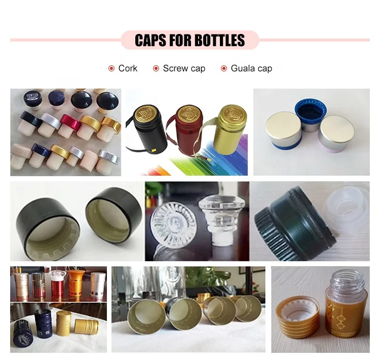 Aluminium plastic wooden rubber stopper Pumps Stainless Steel for bottle jars Use Silver Gold Color Accept Feature