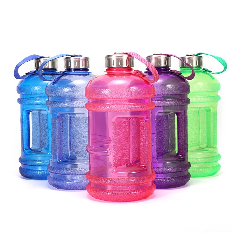 Hot Sale 2.2L Portable Fitness Sports PETG Water Bottle With Ropes
