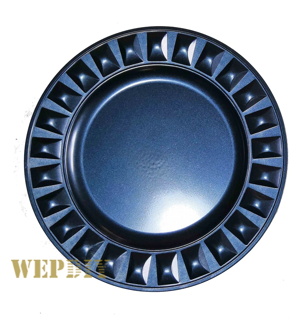 Plastic Beads Square Plate Luxury Plates Sets Dinnerware Plastic