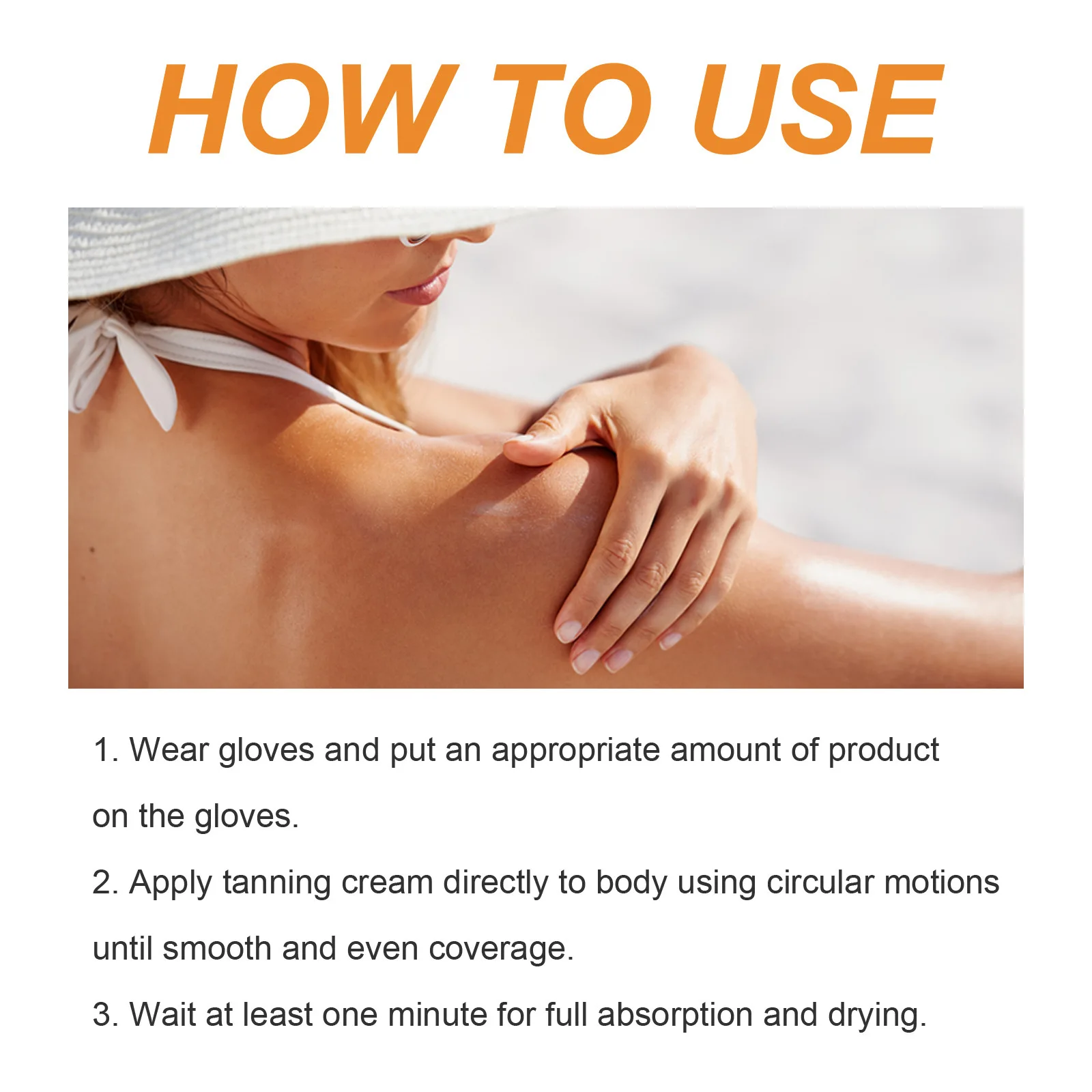 High quality wholesale Deepest Dark natural oraganic tanning cream and Peach Cream Sunbed Accelerator Tanning Cream Gel 100ml