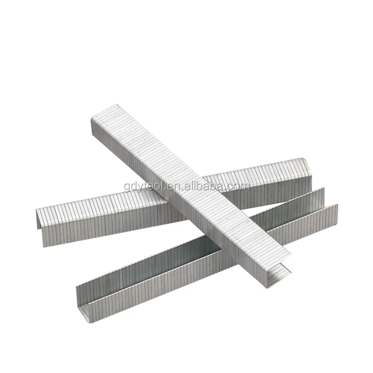 High Quality 18GA Galvanized Wire U-Type Nail 110 Series staples Pneumatic Zinc Staples ATRO 110 Staples Grapas industrial