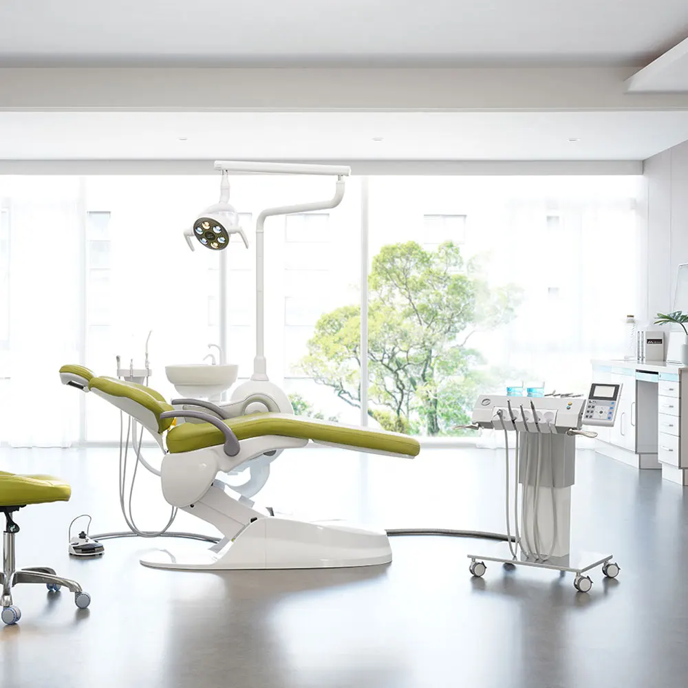 luxury dental equipment of dentistry implants dental unit left hand operation with CE
