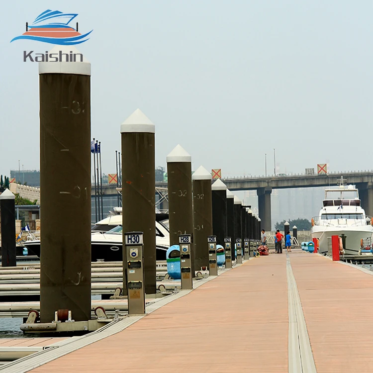 Good Stability Aluminum Alloy Floating Docks Pontoon Marine Use Floating Bridge