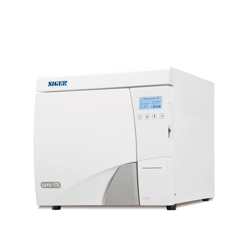 Siger AMI-17B dental autoclave OEM/ODM Factory CE approved Italian solenoid valve Free spare parts steam sterilizer