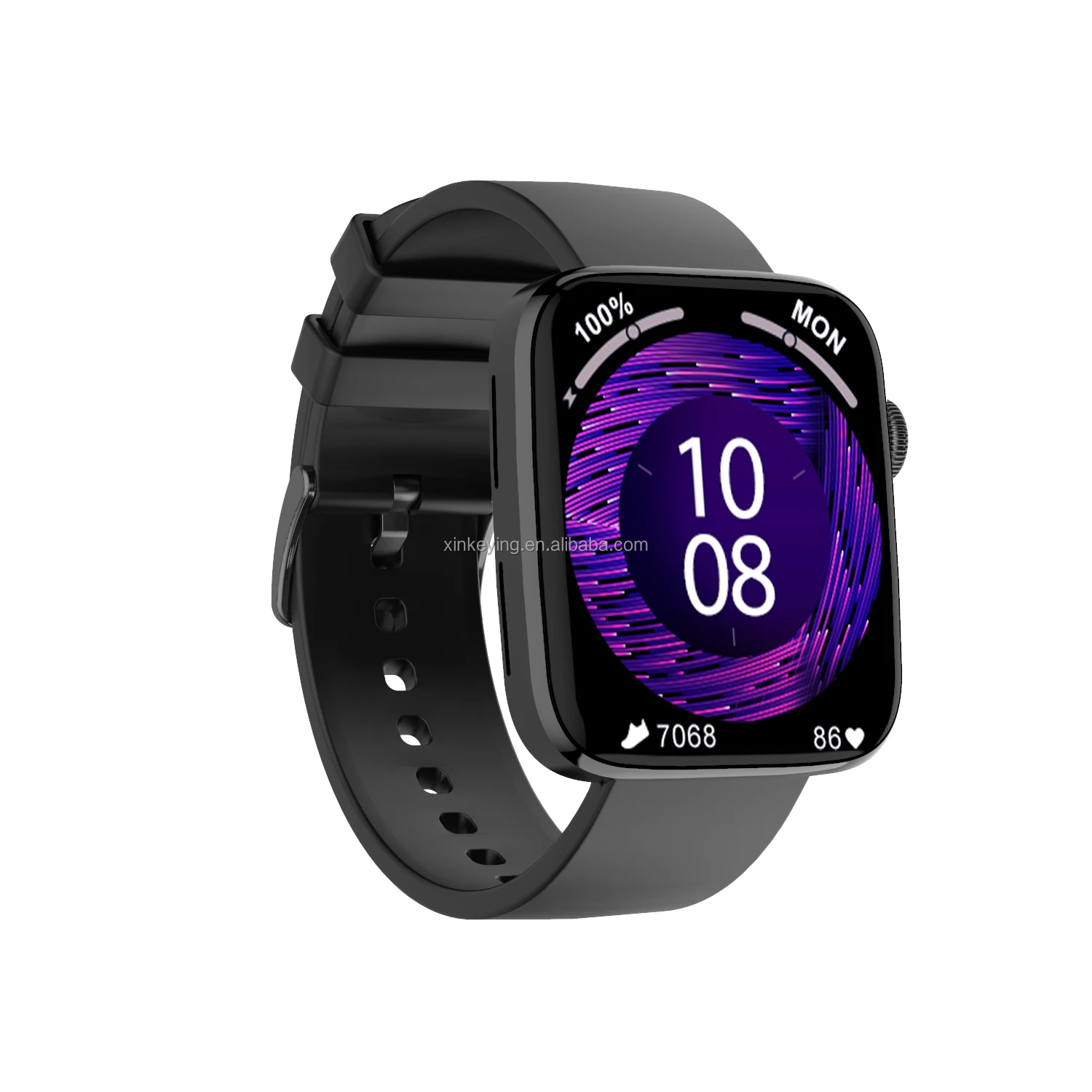 Custom Logo Watch Smart Fitness Tracker Odm Smart Bracelet Private Label Smart Watch with waterproof IP 68 and ECG