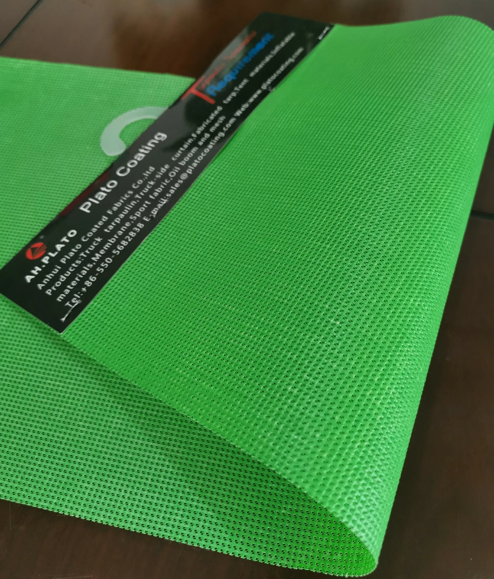 PLATO black vinyl coated wire mesh
