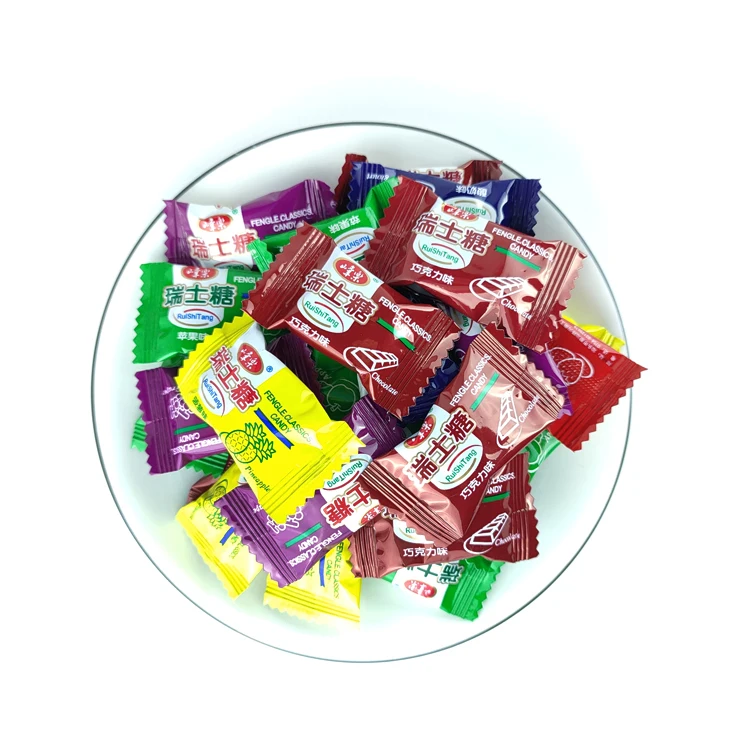 Family Pack Milk Candies Assorted Fruity Soft Chewy Fudges Classic Rich Sweetness Gummy Dulces to Share