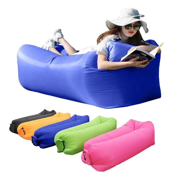 Ленивый надувной шезлонг диван на открытом воздухе мешок воздуха диван