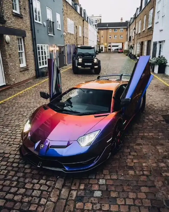 NICK Chameleon Vinyl Car Wrap Madeira Red Color-shift Car Wrap Vinyl