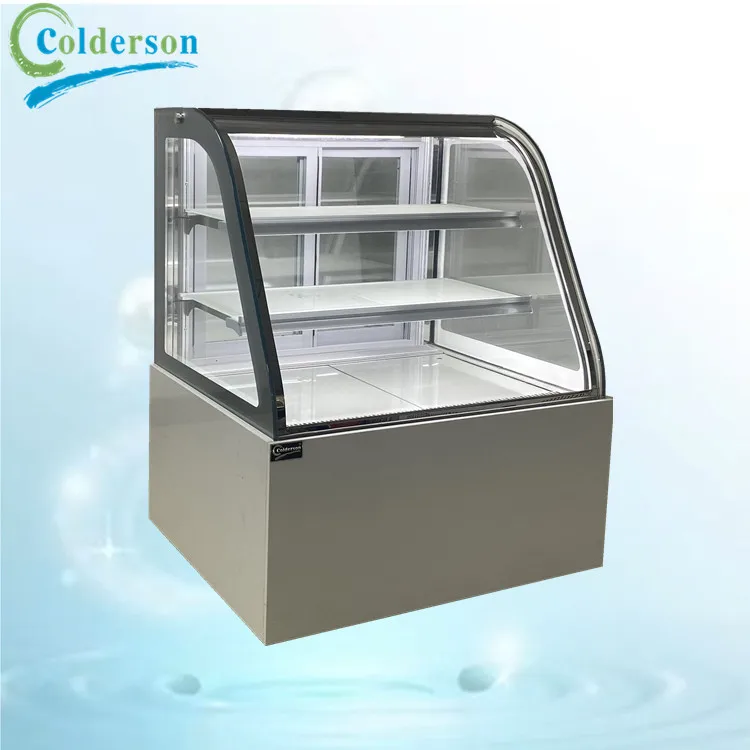 CDS-3SH-1800 arcade Cake Showcase 810L arc cabinet CE supermarket cake cabinet freezer cooler display refrigerator