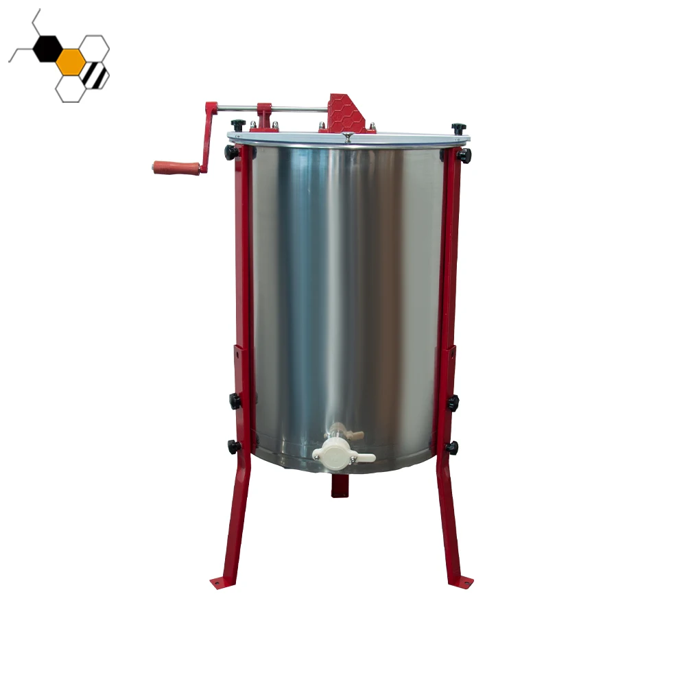 Manual 4 frame centrifugal honey bee extractor