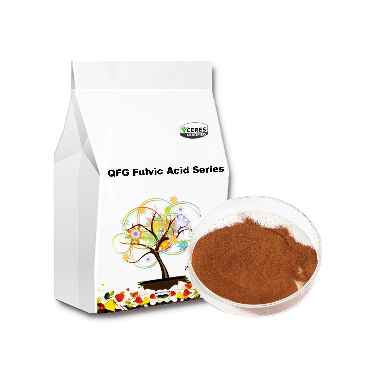 High quality agriculture plant nutrient oganic+ fertilizer fulvic acid