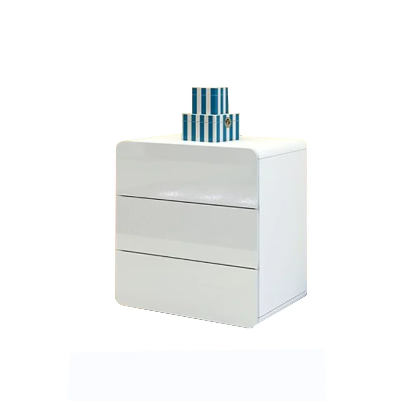 Dresser chest of drawers 3 drawer storage hot sale glossy drawer cabinet