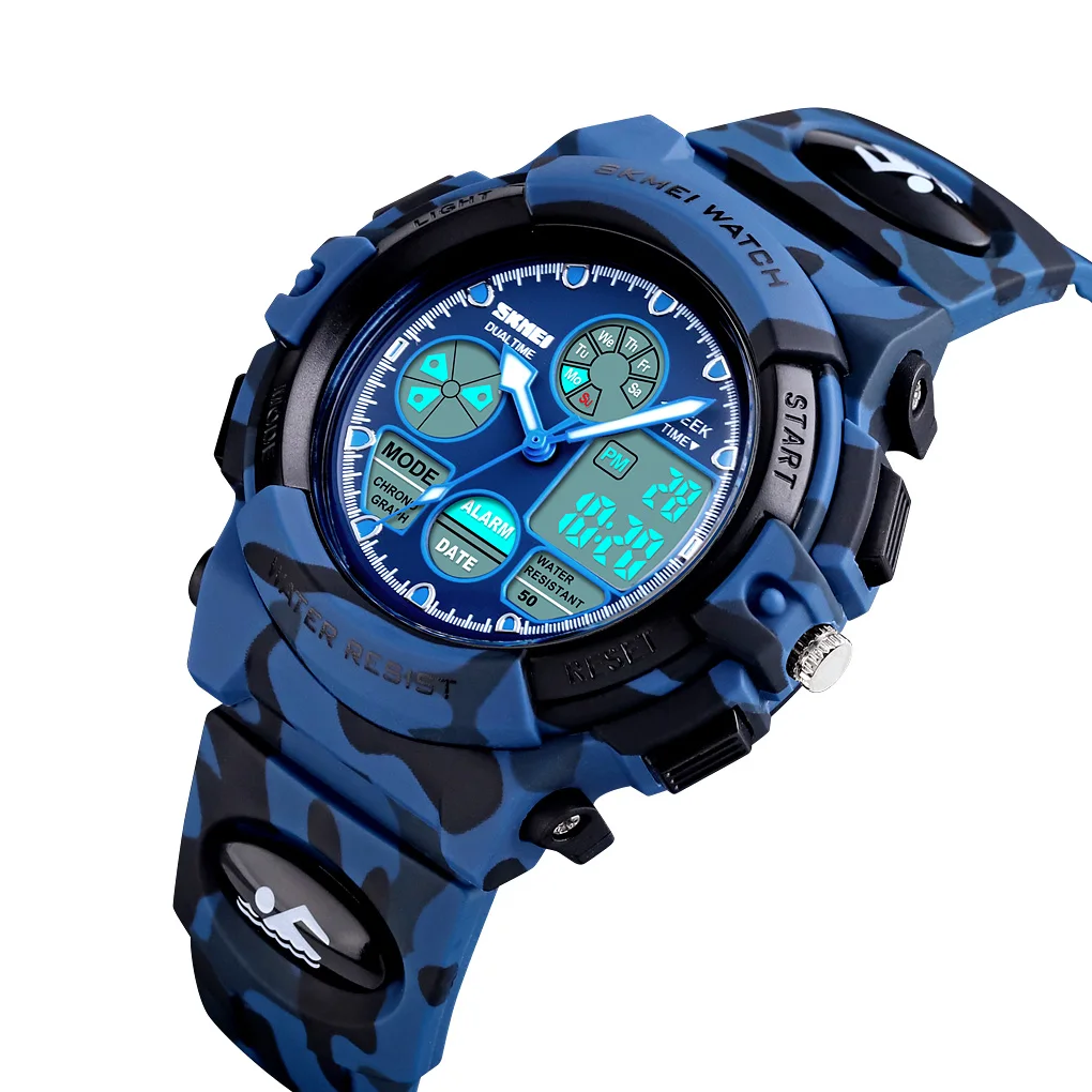 1163 kids watch  50m waterproof accept OEM cheap kids digital watches
