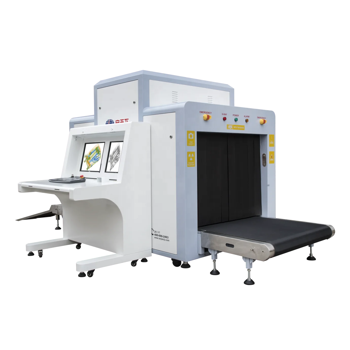Qualified high performance x-ray machine luggage scanner for cargo security inspection safeway system AT10080